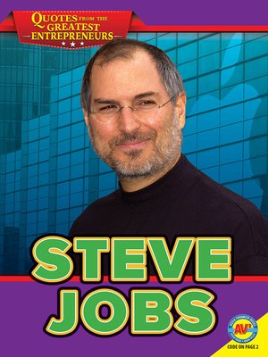 cover image of Steve Jobs